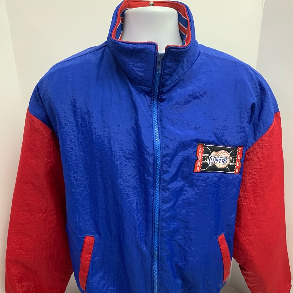Swingster Old Clippers Old Logo NBA Jacket Size XL